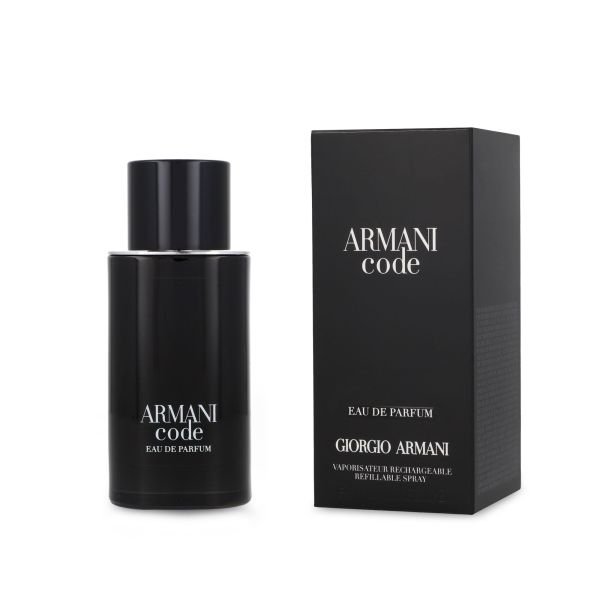 Armani code 75ml edp refillable spray