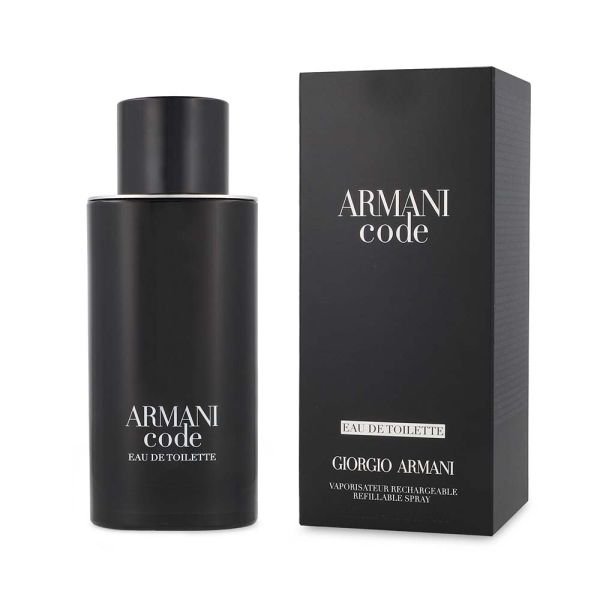Armani code refillable 125ml edt spray