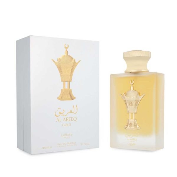 Lattafa al areeq gold 100ml edp spray - Imagen 2