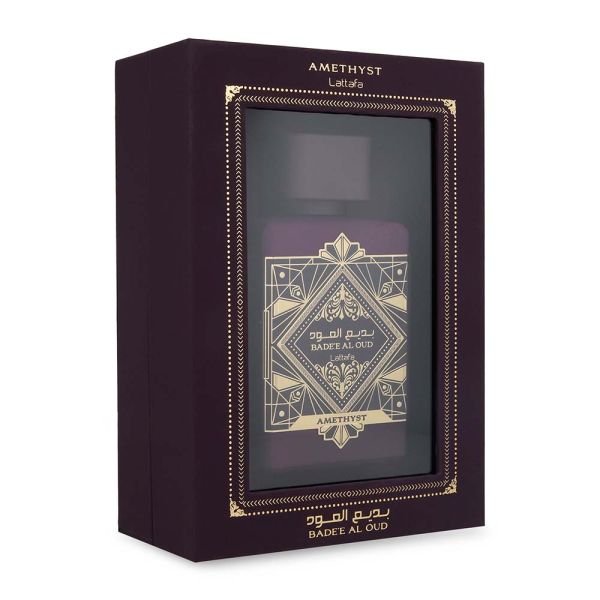 Lattafa bade'e al oud amethyst 100ml edp spray - Imagen 2