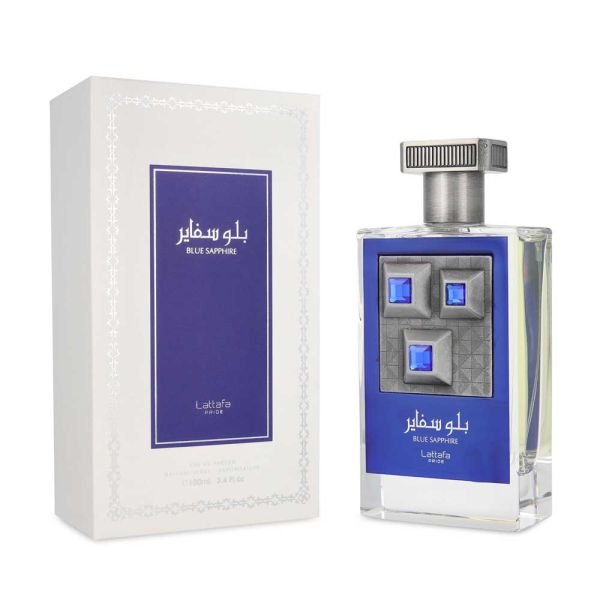Lattafa blue sapphire 100ml edp spray - Imagen 2