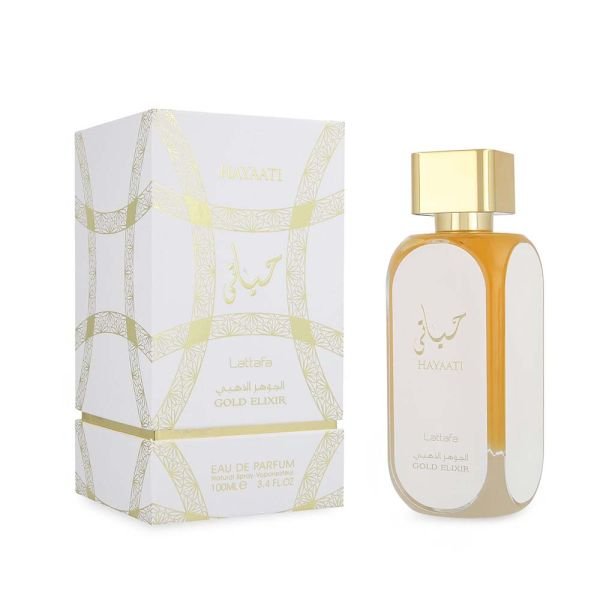 Lattafa hayaati gold elixir 100ml edp spray - Imagen 2