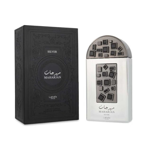Lattafa maharjan silver 100ml edp spray - Imagen 2
