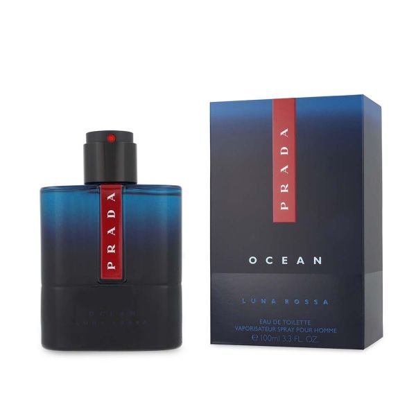 Prada luna rossa ocean 100ml edt spray - Imagen 2