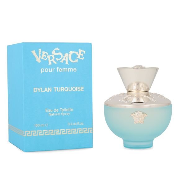 Versace dylan turquoise 100ml edt spray - Imagen 2