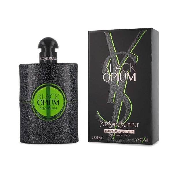 Ysl black opium illicit green 75ml edp spray - Imagen 2